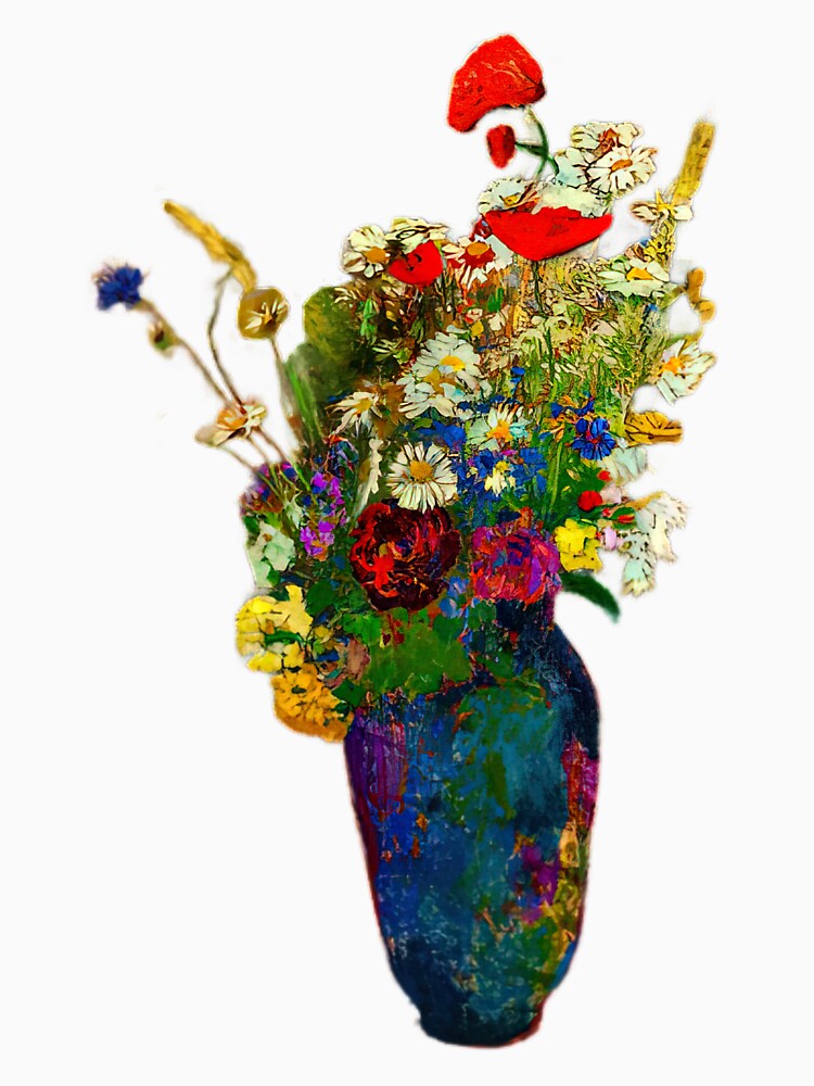Odilon Redon’s "Vase with Flowers" (1904) by zeucontosu