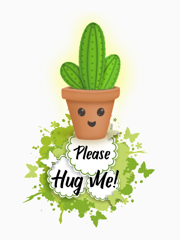 Cute Hug Me Cactus by TeeStoreMeStore