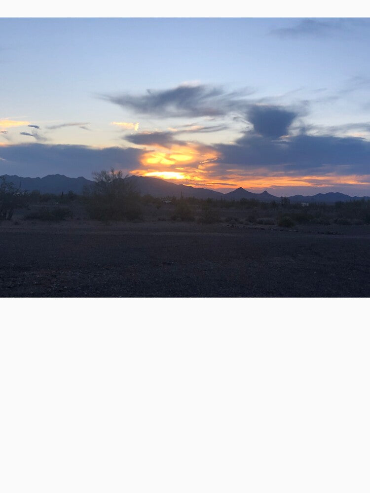 Quartzsite Arizona at dusk by Neka Designs Arizona