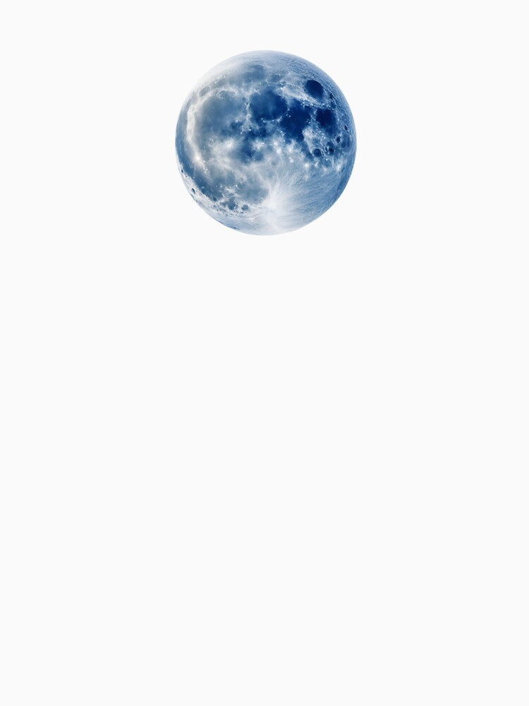 Blue Full Moon by GallaMoon