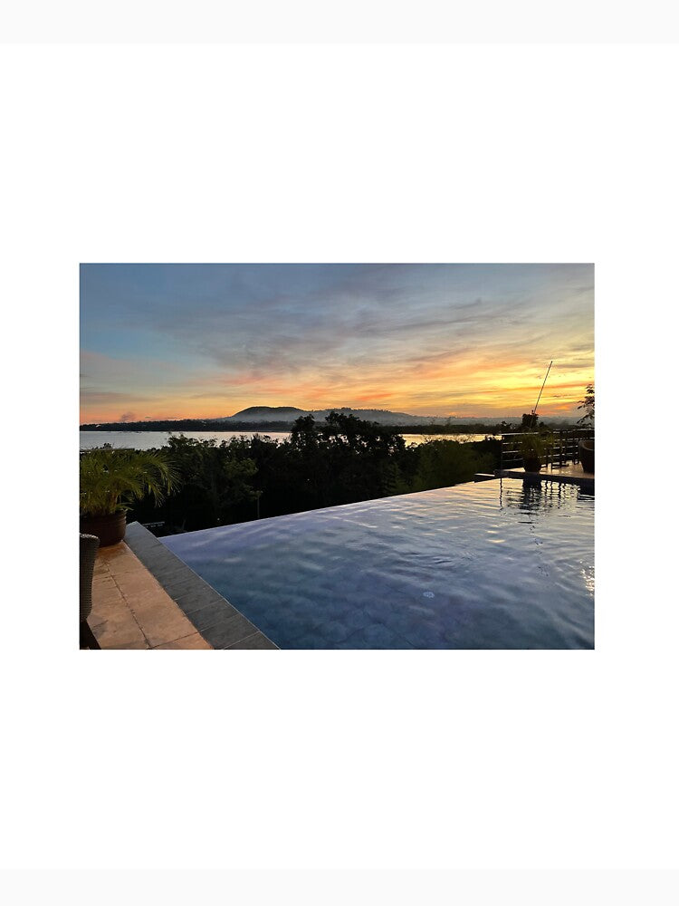 SUNSET AND POOL 3 by iAmmAja43