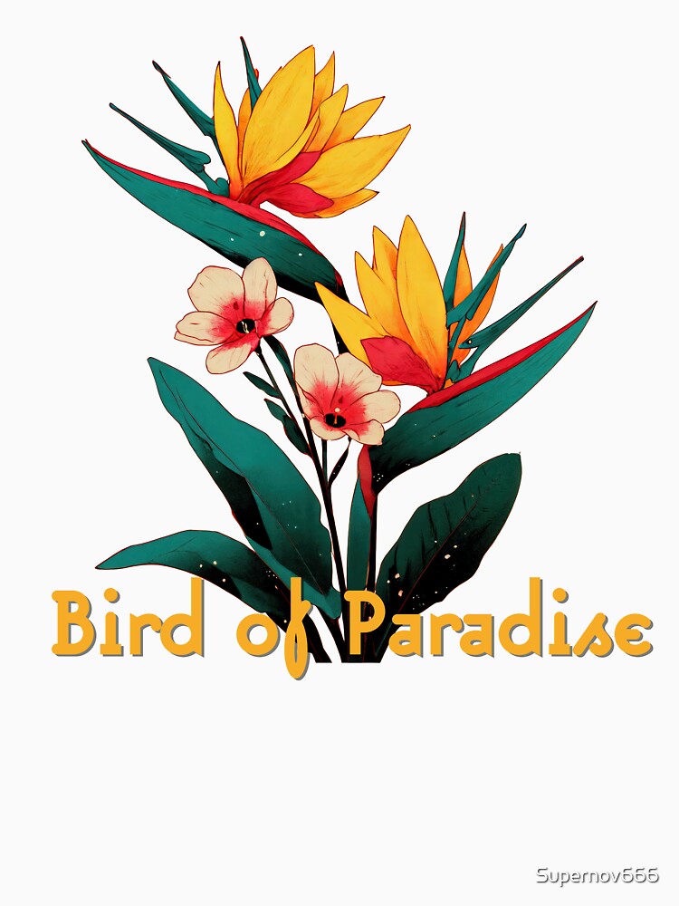 Bird of Paradise – Tropical Elegance in Bloom by ForeverPrintsOK