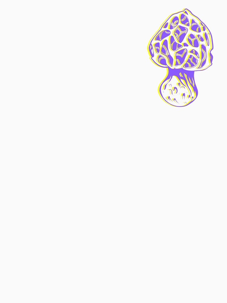 Mesh acid neon purple and yellow mushroom by MalkyTea