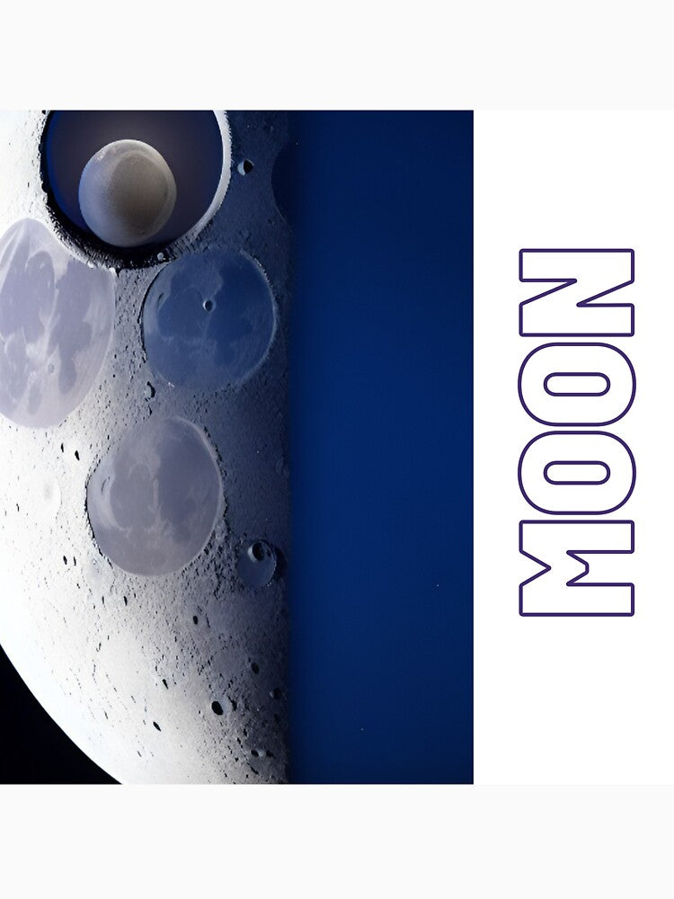 astronaut on the Dark moon 11 by Happy  Planet