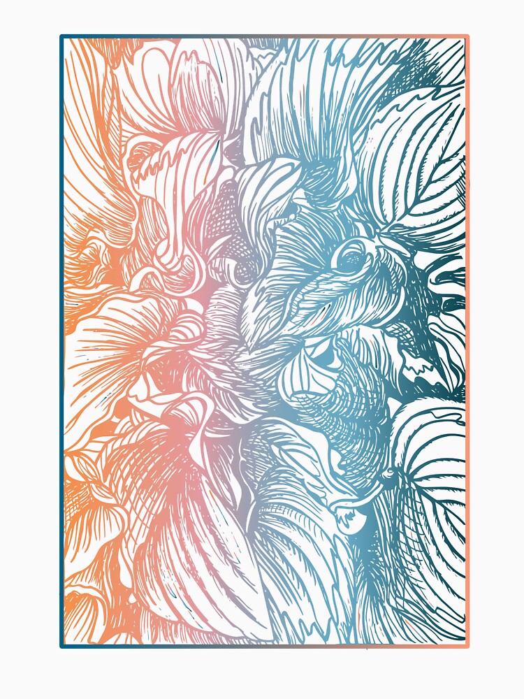 Hosta Leaves by Nicki Oren Designs