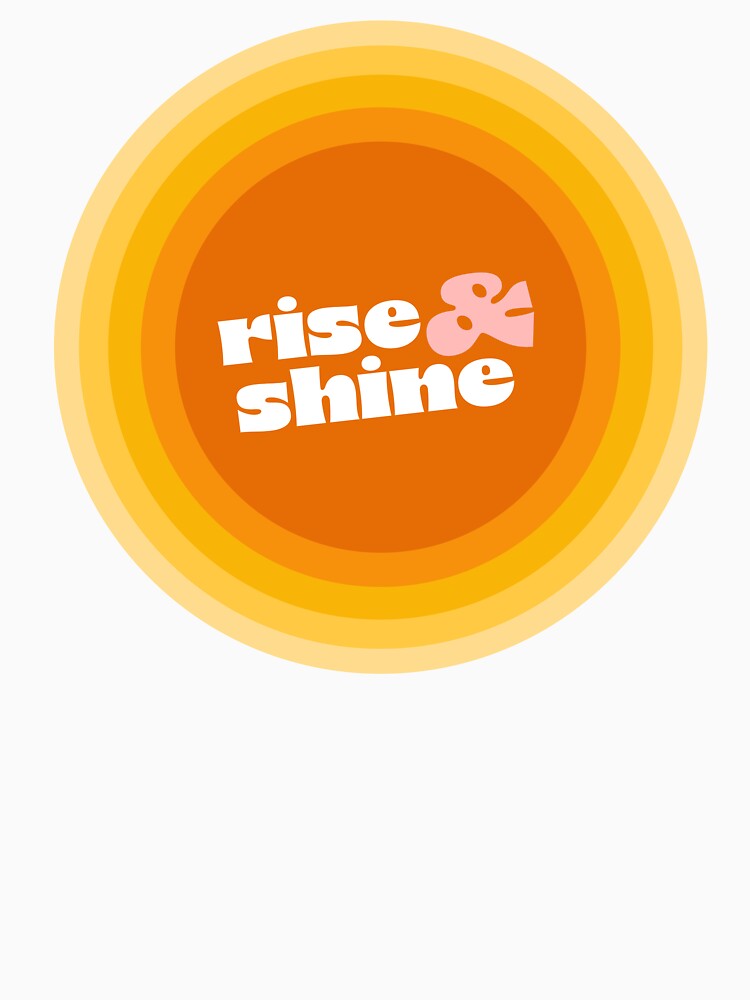 Rise and Shine — Retro Sun Graphic by This Is Riley