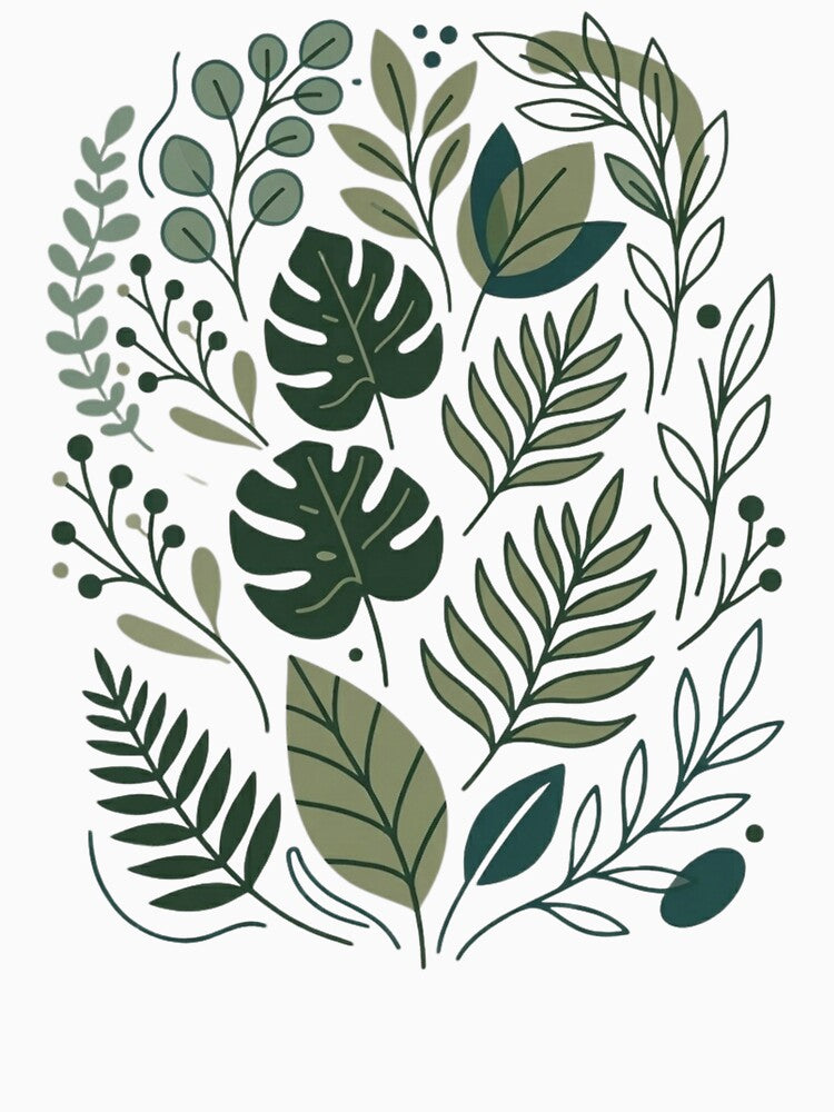 Leaves Illustration by HeyyItsNikki