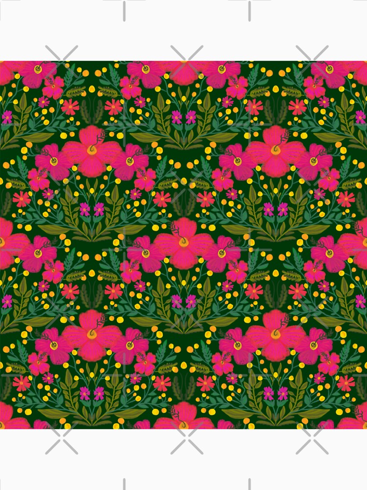 Tropical floral patterns by Flofloart