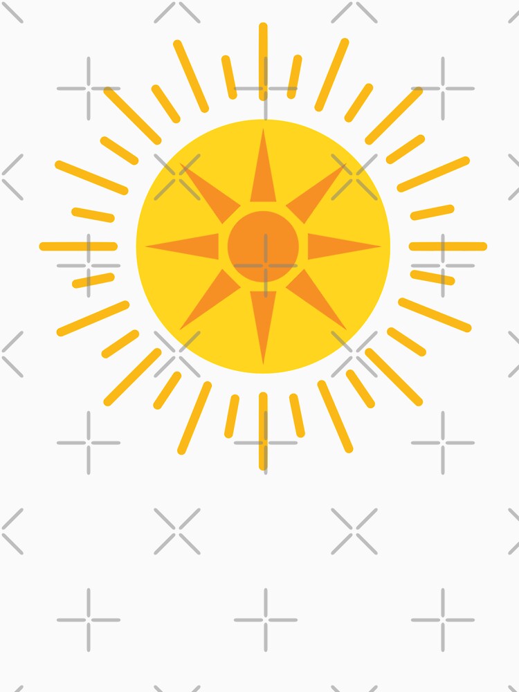 Bright Decorative Sun by Orchyd