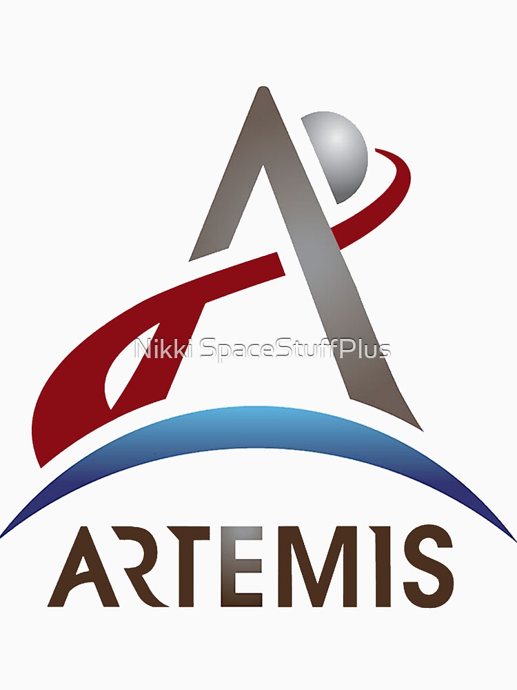 Artemis New NASA Official Logo by Nikki SpaceStuffPlus