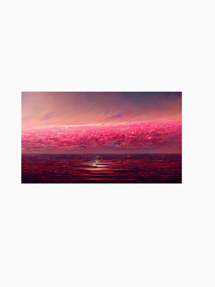 Pink sea sunset by Dominikks