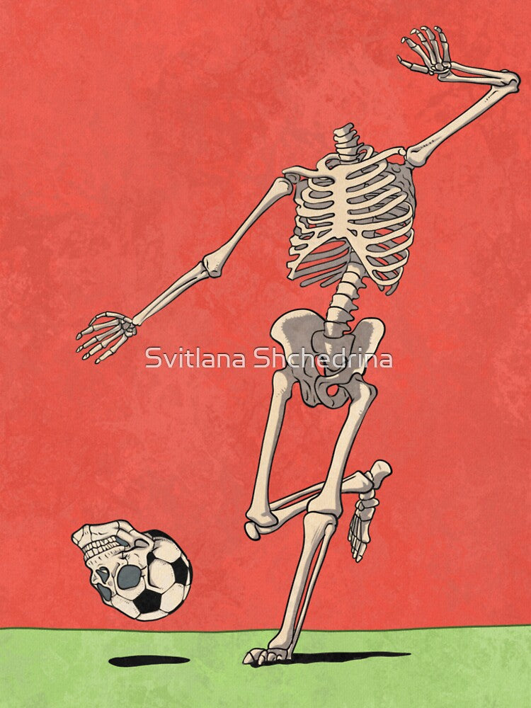 Skull Football by LADYGOODMOOD