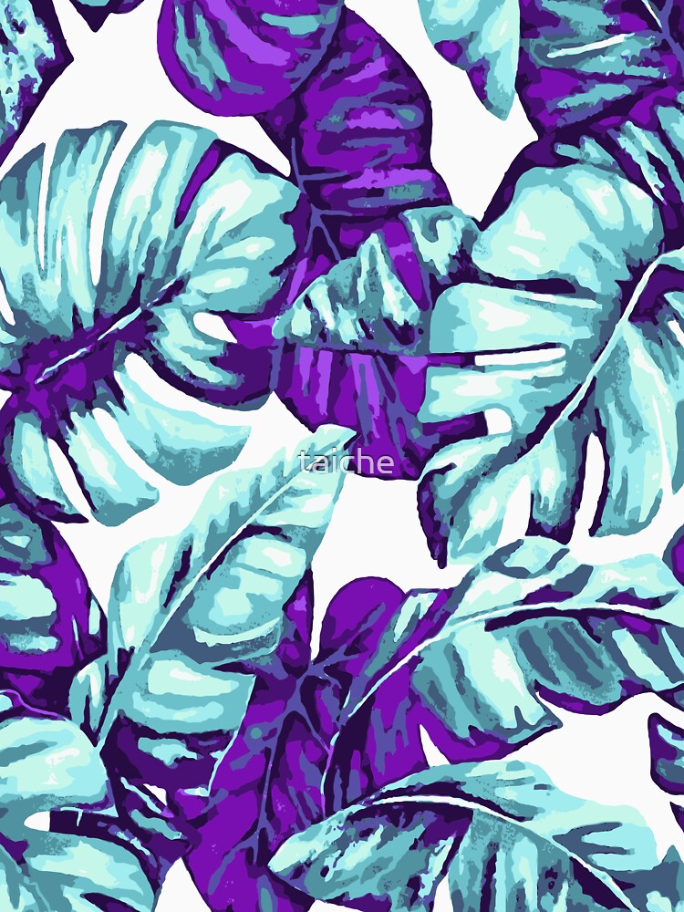 Tropical Leaves Camouflage Of Banana and Monstera 4 by taiche