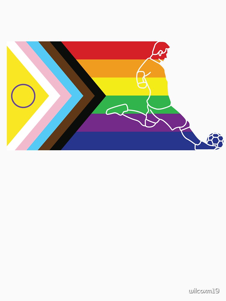 Soccer Player Pride Flag by wilcoxm19