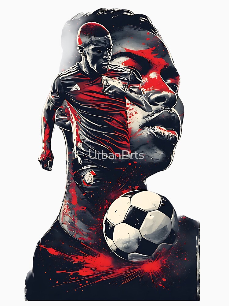 Dynamic Soccer Player Football Fan by UrbanPrts