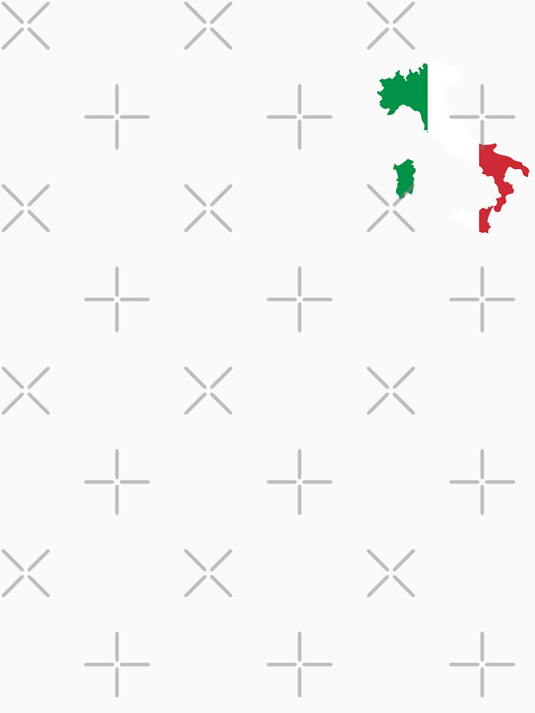 Flag Map of Italy by feether-store