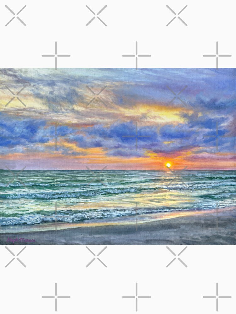 Serene Ocean Sunset by Steph Moraca
