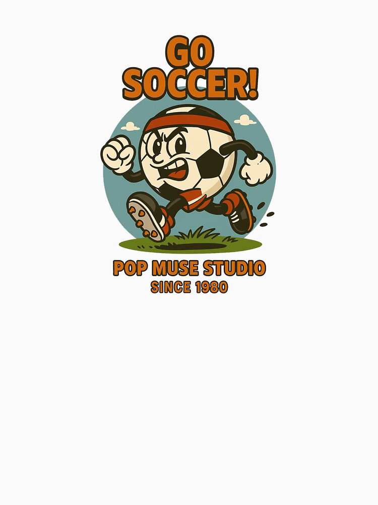 GO SOCCER! – Vintage Football Cartoon Mascot by giant_ani