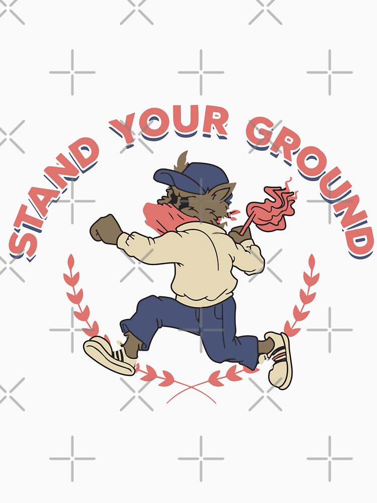 Retro Cartoon Mascot Football Protestor by The  Qash