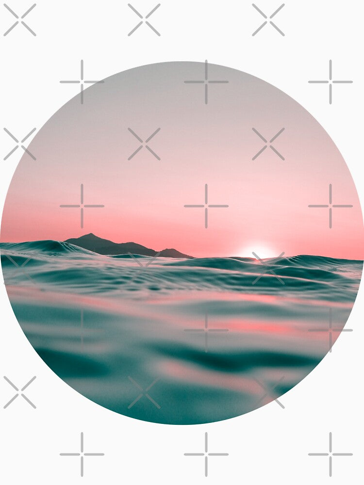 Purple Sunset Beach by Alexandra Rty