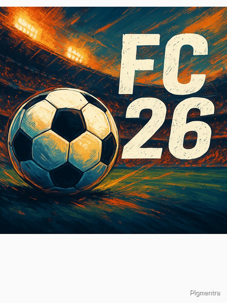FC 26 Inspired Dynamic Soccer Artwork by Pigmentra