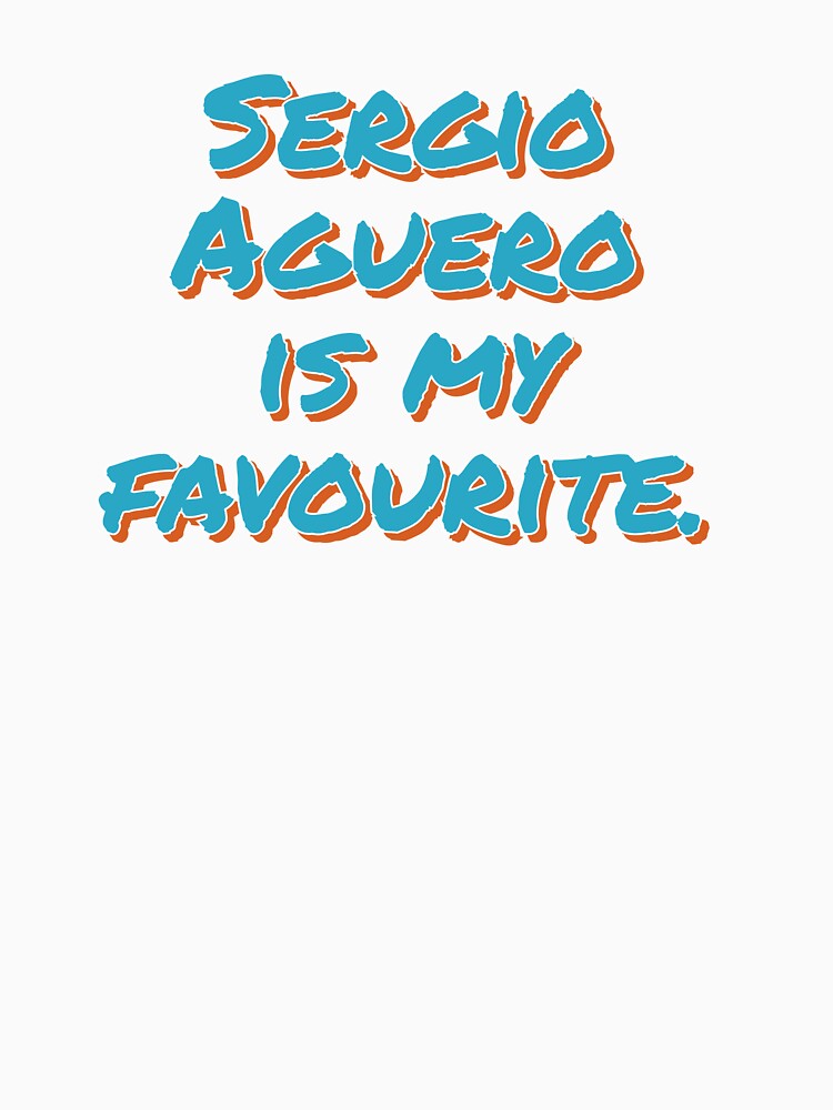 Sergio Aguero is my favourite by Gudteyzz