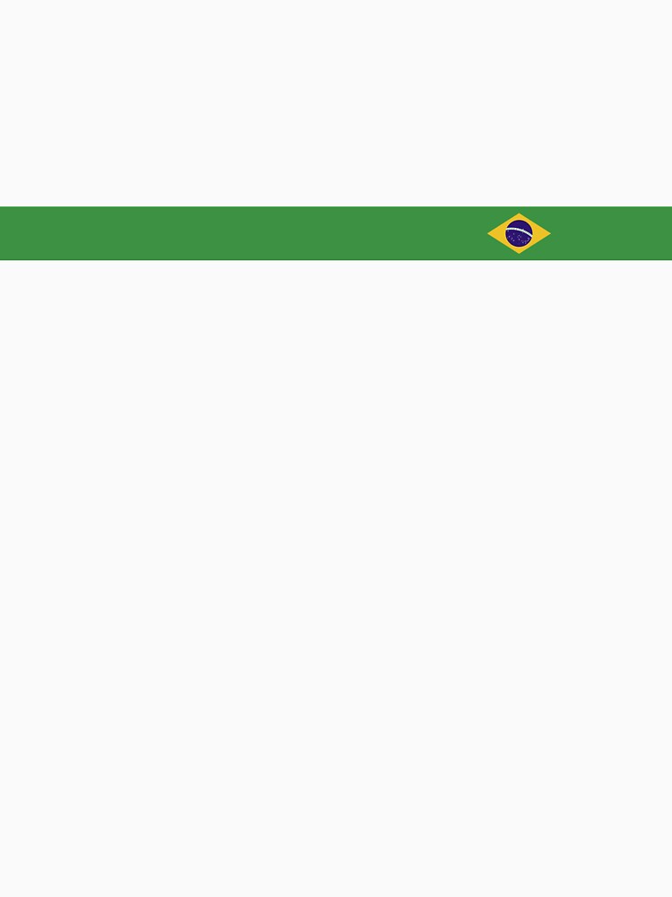 Brazil Flag Strip by AlanDellSaint