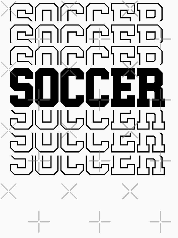 Soccer typography  design by Moussa  Sussi
