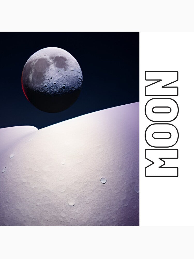 astronaut on the Dark moon 19 by Happy  Planet