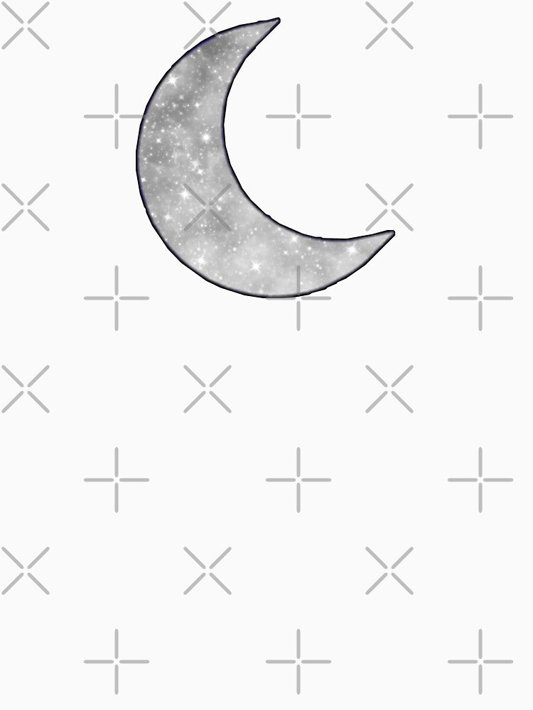 Moon Design 1 Grey by JustBeingAlicia