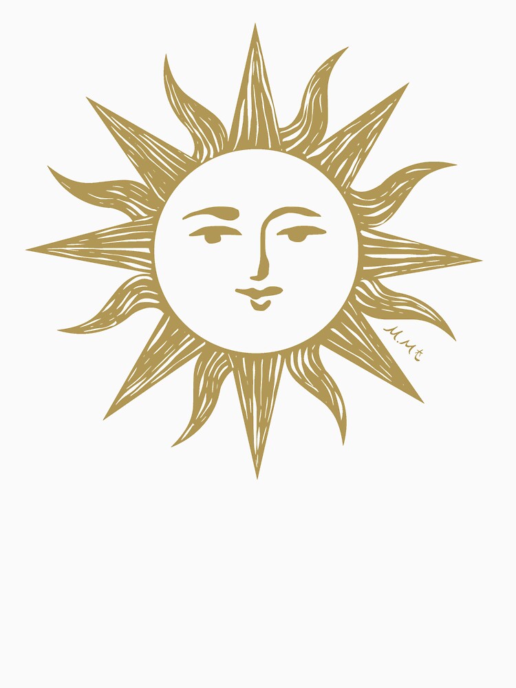 The sun face by Marymonet