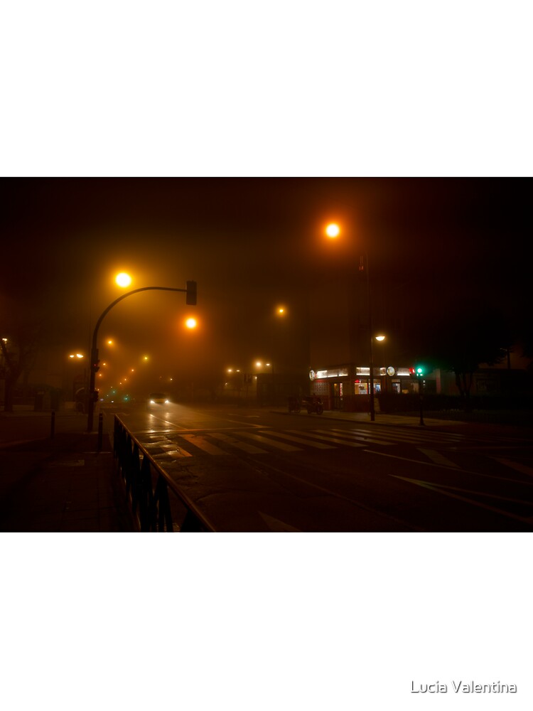 A Foggy Night in Getafe by Lucia Valentina
