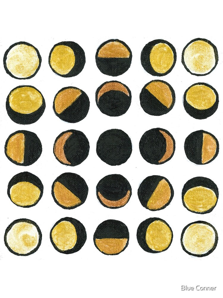 Moon Phases by Dark Moon Art Studio