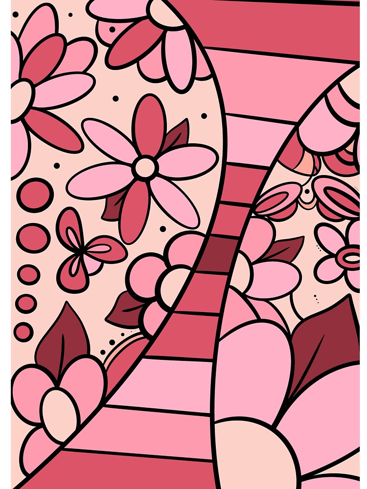 Petal Afterglow Floral Pattern by Moon-Petal