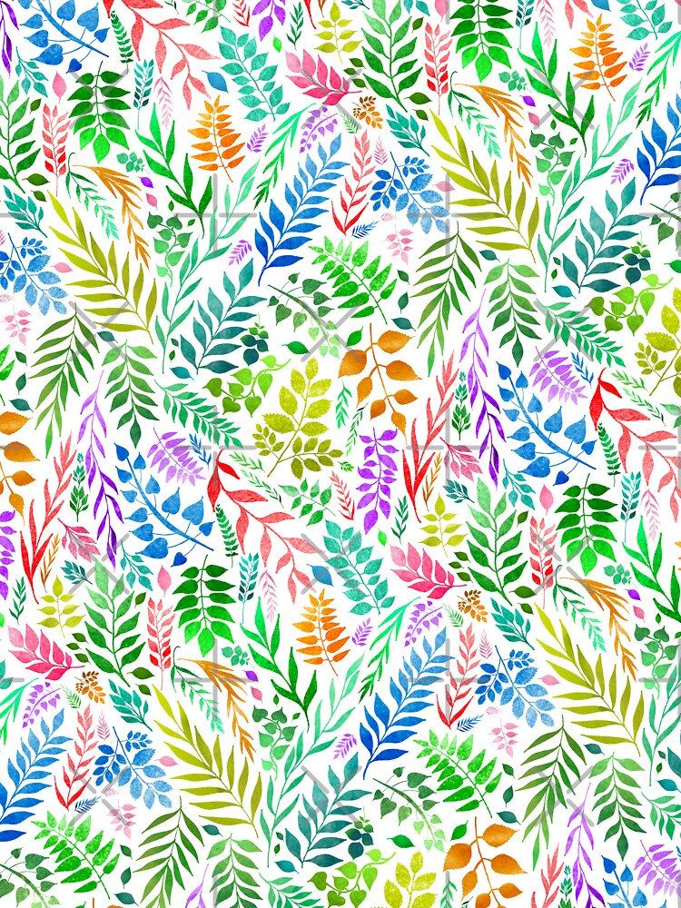 Rainbow Leaves by IrishVikingDesigns