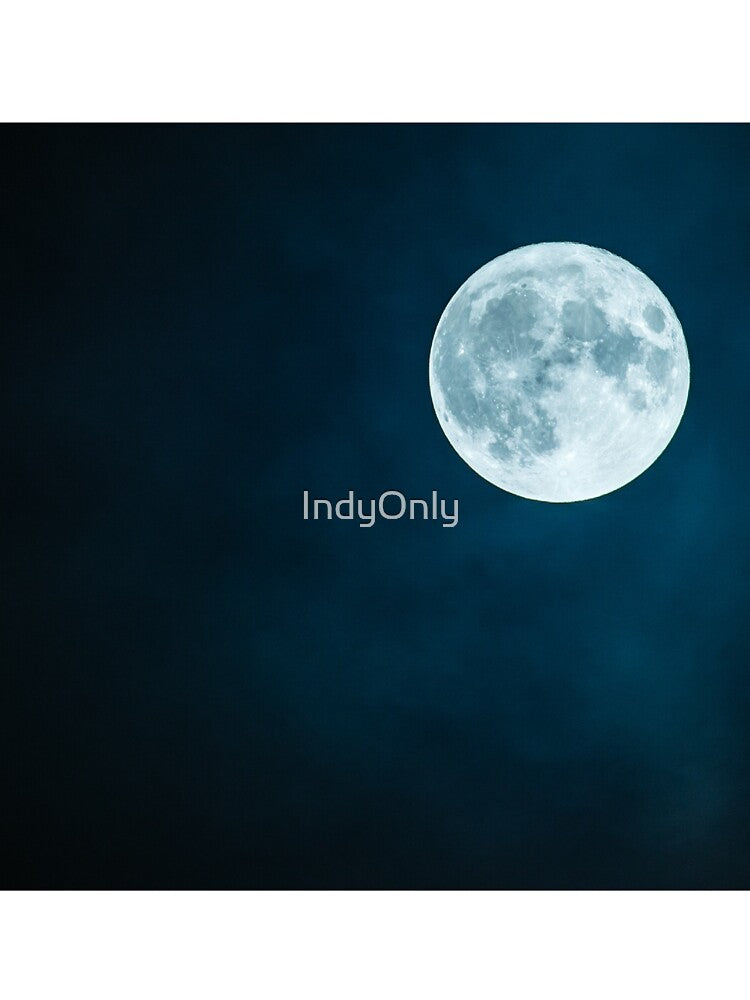 Midnight Bright Full Moon by IndyOnly