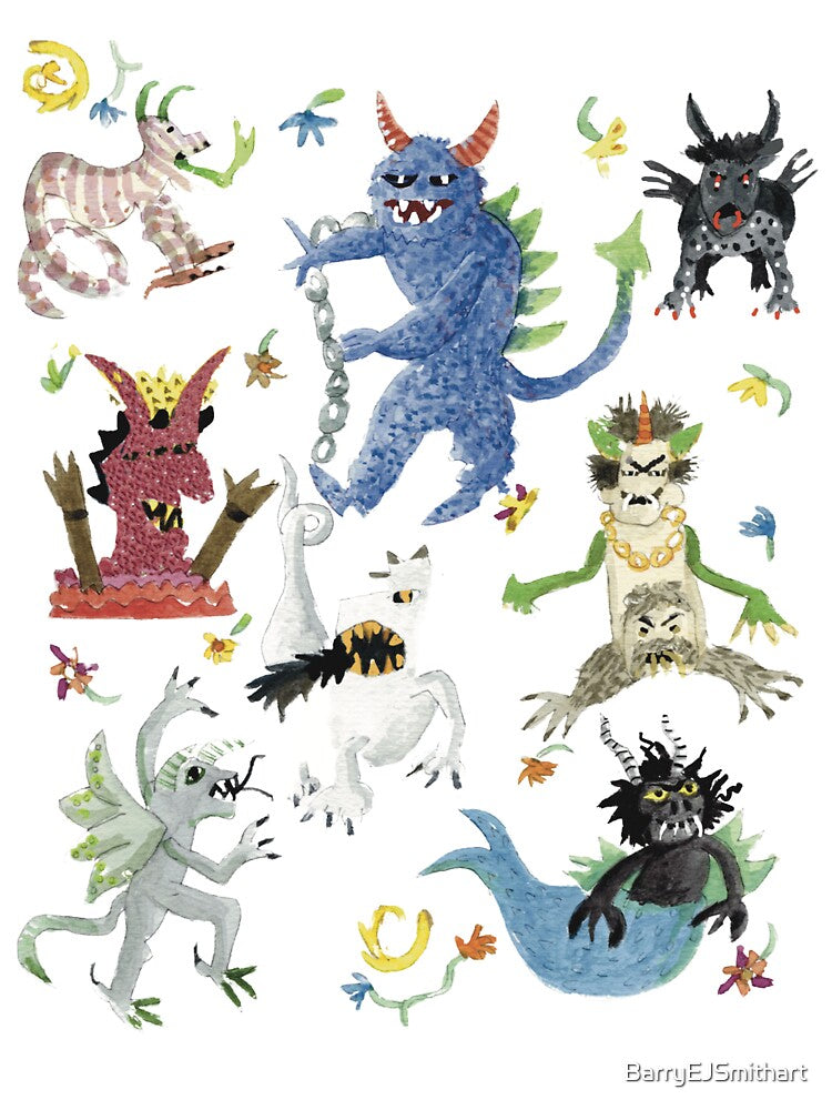 Monsters and Beasties by BarryEJSmithart