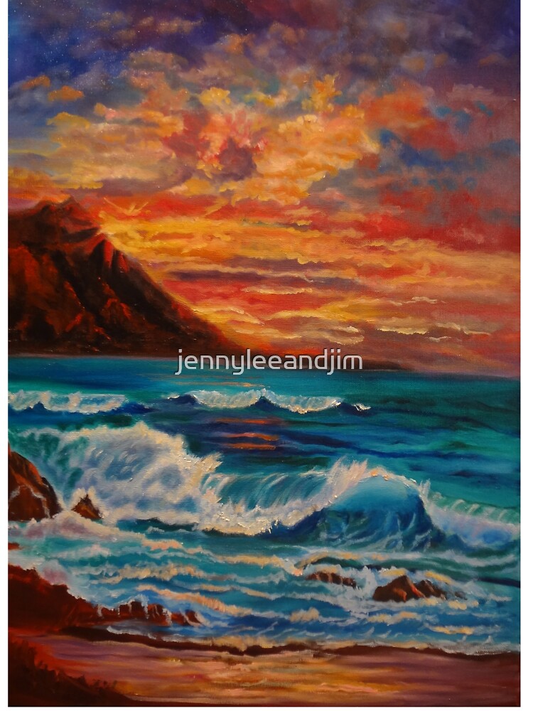 Fiery Sunset by jennyleeandjim