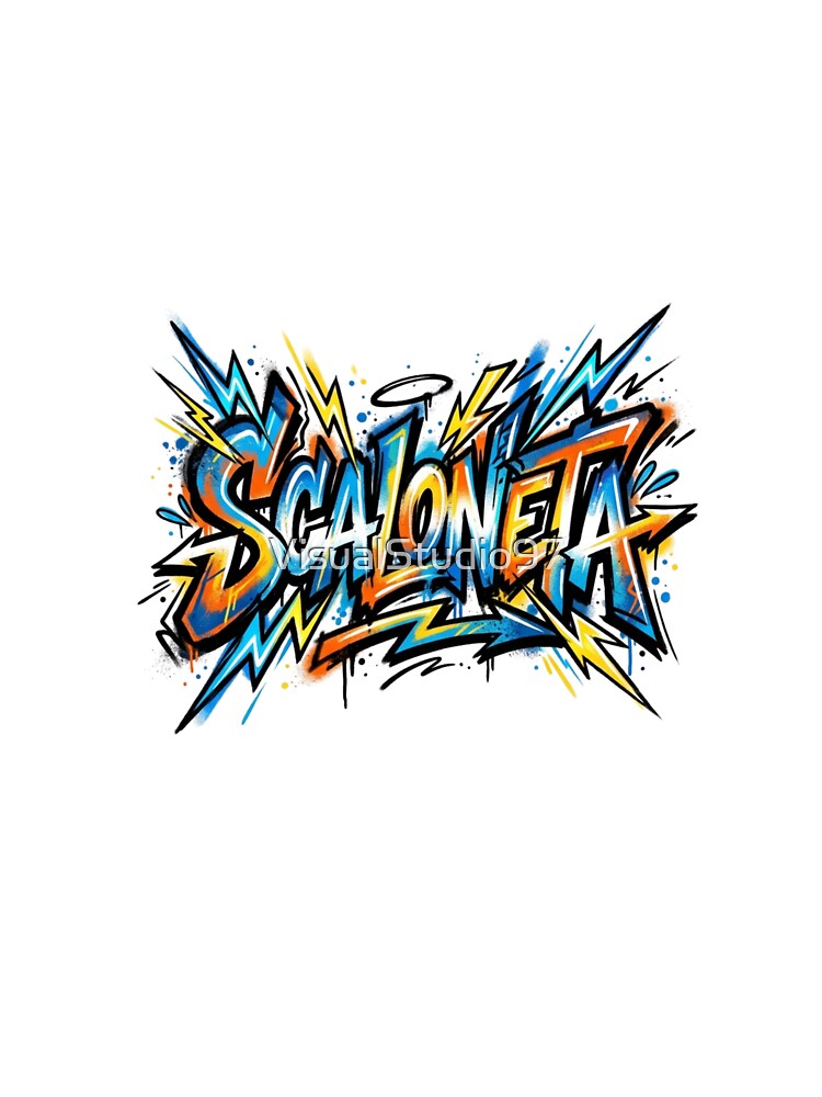 Scaloneta Wildstyle - Argentina Football Electric Graffiti by VisualStudio97