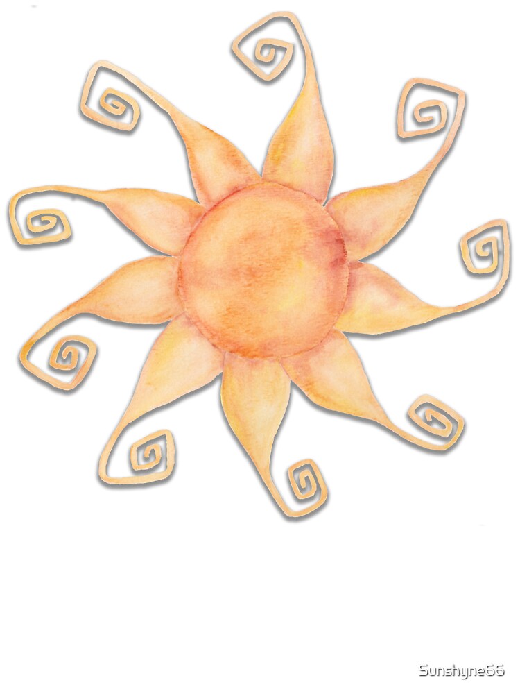 Watercolor Swirl Sun by Sunshyne66