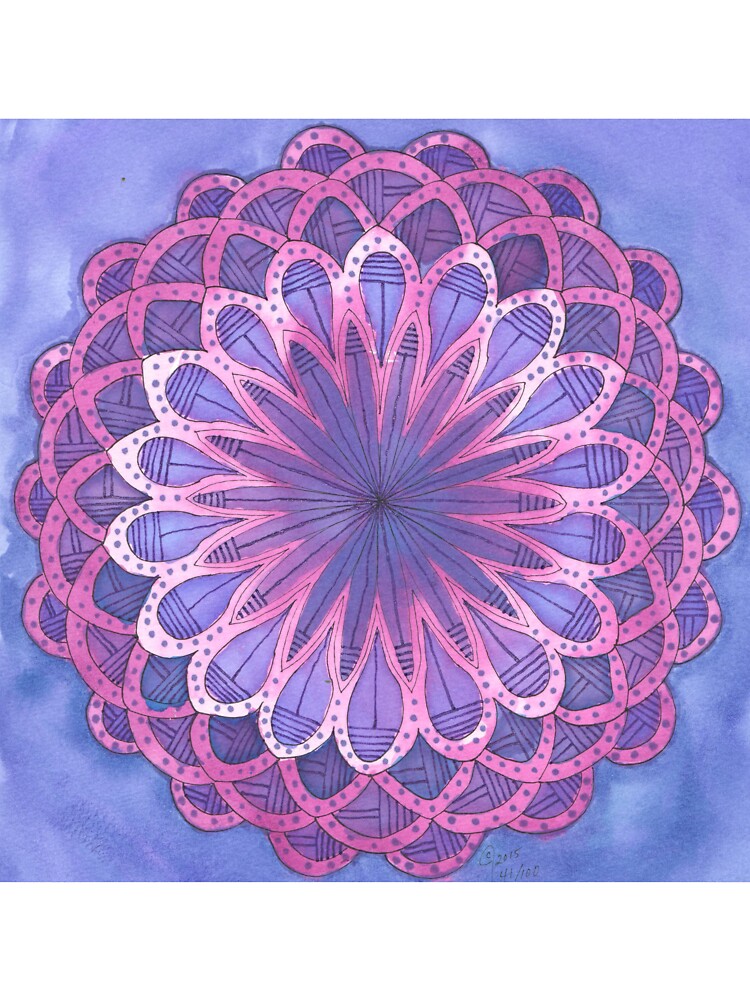 Purple and Blue Floral Merchandise by cindyfordyce