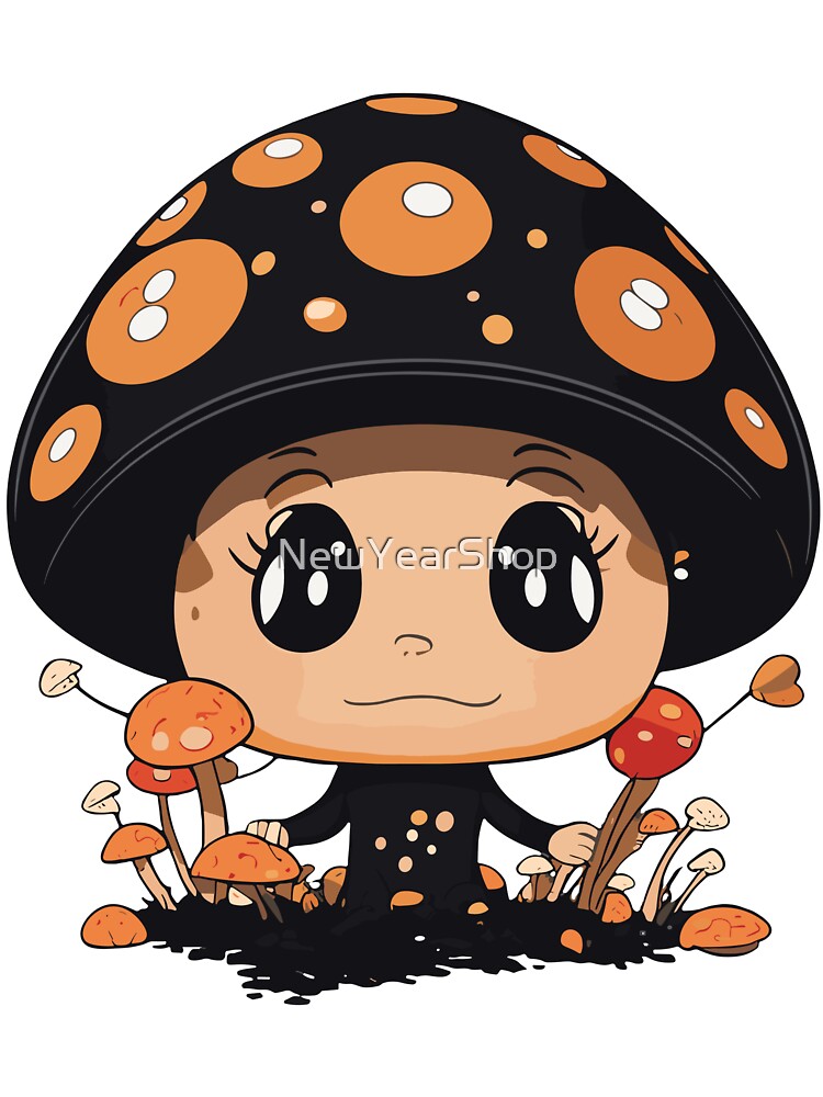 Mushroom happiness by NewYearShop