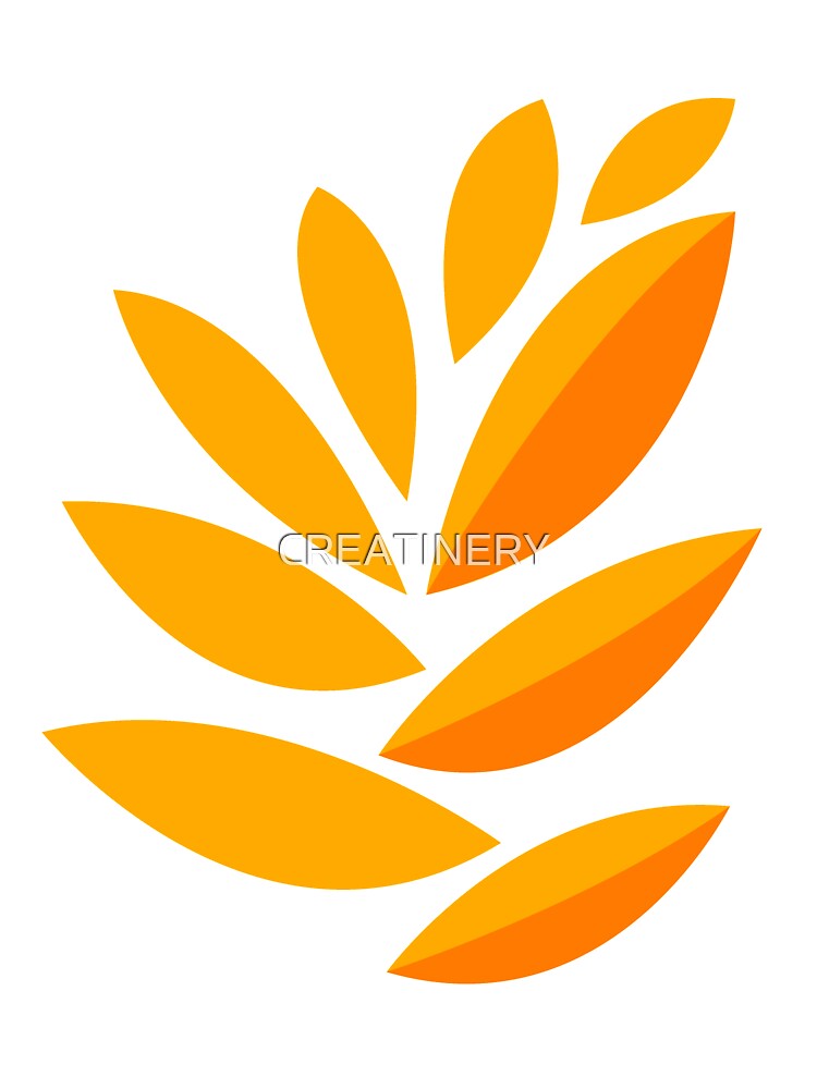 orange leaf by CREATINERY
