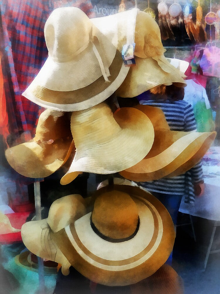 Straw Hats by Susan Savad