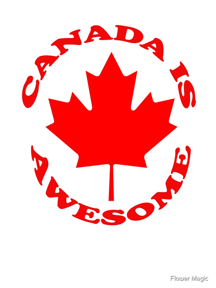 Canada Pride with Bold Maple Leaf by Flower Magic