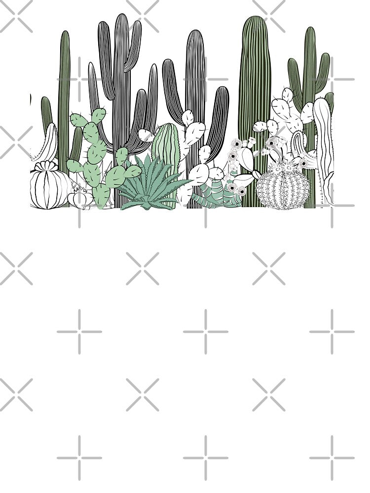 Cute Cactus Flowers by Smart Collection