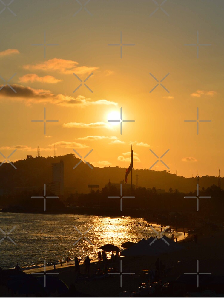 Sunset painting, Sunset Artwork, Acapulco Sunset by danaJG