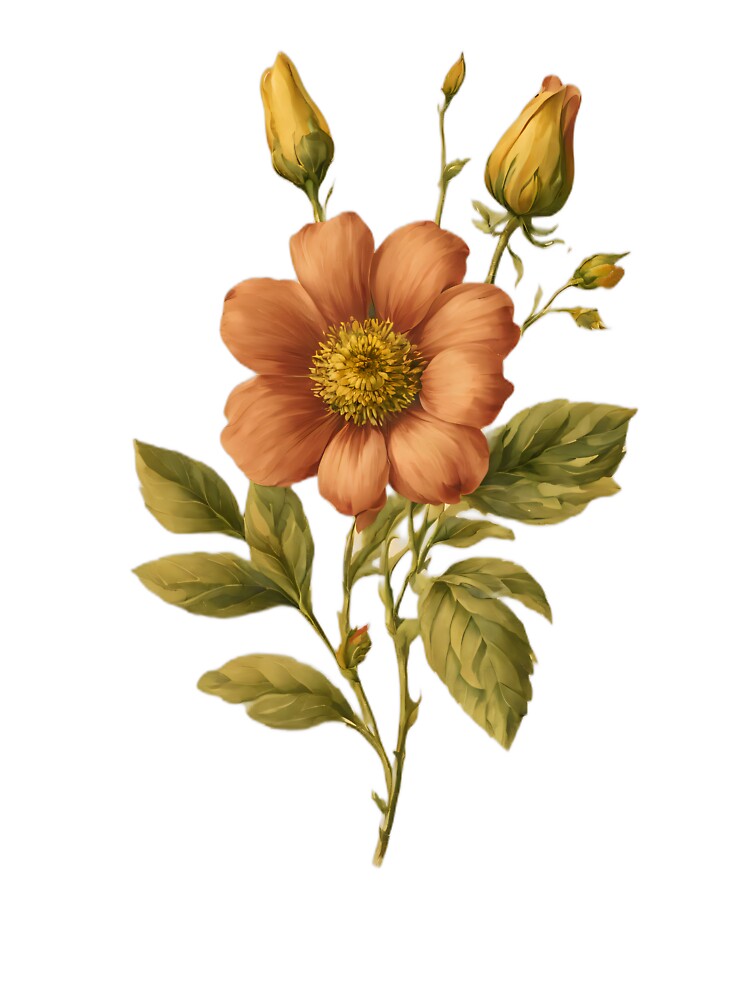Vintage flower by WalterGomes