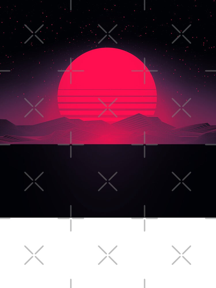 Synthwave Sunset by artworkbyrihen