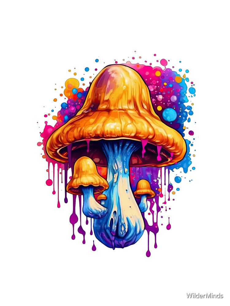 Trippy Mushroom by WilderMinds